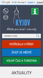 Mobile Screenshot of mestokyjov.cz